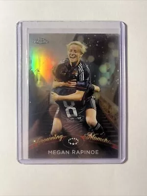 2022 Topps Chrome UEFA Women's CL Crowning Moments Megan Rapinoe #CM-7 • $2