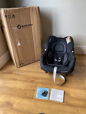 MAXI COSI CAR SEAT CABRIOFIX I-SIZE NEWBORN BABY Grey 0-13kg - NEW • £89.95