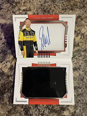 Paul Menard 2021 National Treasures Sheet Metal Signature Booklet #14/25  AUTO • $80