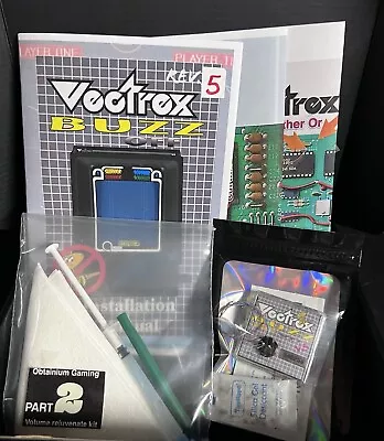 VECTREX BUZZ OFF Mod Kit V.5 Pre-Soldered - REMOVES BUZZING - #1 SOLUTION. • $39.50