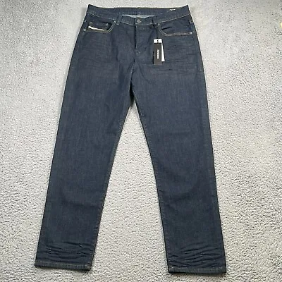 Diesel Industry Jeans Mens 34x32 2020 D Viker Straight Stretch Button Fly NWT • $99.99