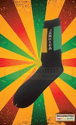 £6.49 • Buy Jamaica Flag Colours  Socks Reggae Rasta Roots Adult One Size (12)