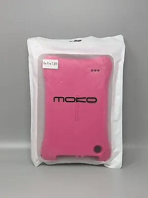 Kids Shockproof EVA Tablet Case Cover Amazon Fire 7 Pink 2015 Moko Magenta • $10