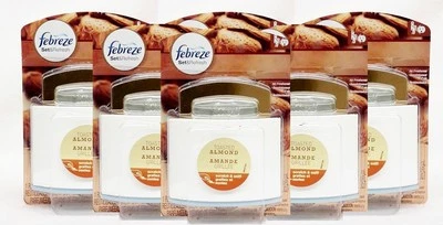 $35.95 • Buy 6 Febreze Set & Refresh TOASTED ALMOND Air Freshen Refill & Diffuser Kit HARVEST