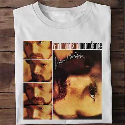 Van Morrison Moondance Basic Cotton Black S-2345 XL Men T-Shirt • $18.04