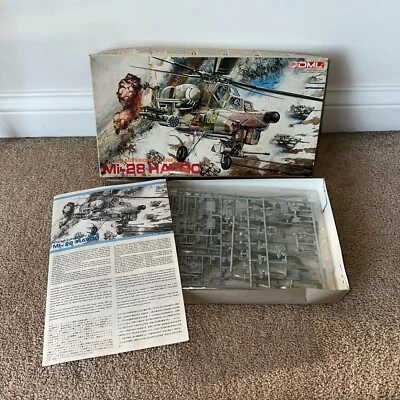 $5.99 • Buy 1990 Dml Mil Mi-28 Havoc Helicopter Model Kit 2501 1:72 Sealed Mt