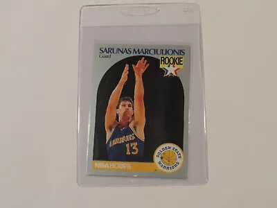 1990 NBA Hoops Sarunas Marciulionis RC #115 • $1.99