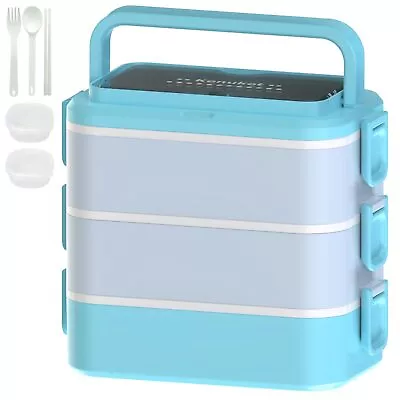 Kenuket Bento Box Lunch Box Adult Lunch Container With 3L Large Capacity Micro • $24.37