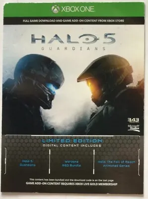 Halo 5 Guardians Full Game Download. Warzone REQ Bundle. Super Rare DLC Xbox One • $19.99