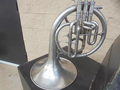 VINTAGE Mellophone WITH CASE (MADE BY FRANK HOLTON & CO.) • $569.99