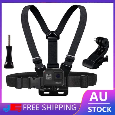 $12.99 • Buy Chest Strap Holder Belt For Gopro Hero 10 9 8 7 6 5 4 DJI OSMO Action Camera