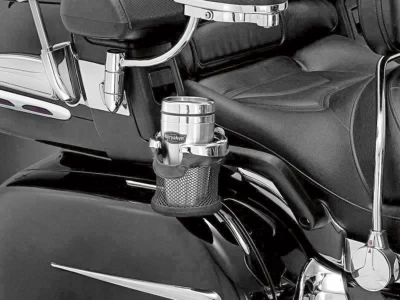 $82.79 • Buy Kuryakyn Chrome Passenger Drink Mesh Holder Tour Pak FOR HONDA Goldwing 1800 F6B