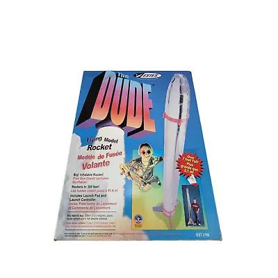 Vintage Estes The Dude Flying Model Rocket Over 7 Feet Tall (OPEN BOX) • $29.77