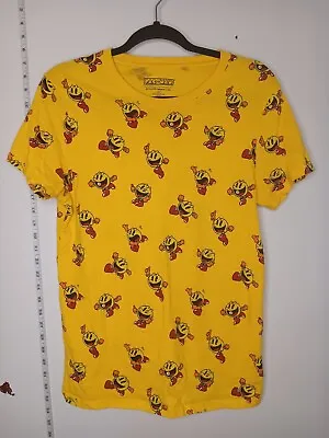 Namco Pacman Yellow Shirt Size Small • $1.99
