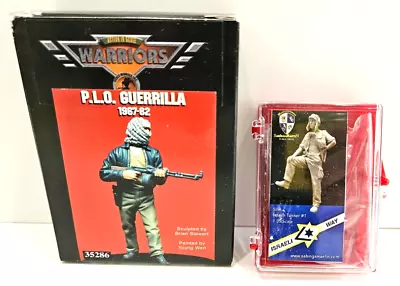 1/35 2 Lot Warriors Plo Palestinian Guerilla + Sabinga Israeli Tanker Idf Figure • $27.99