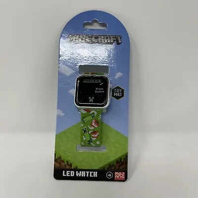 Minecraft LED Kids' Digital Watch - NEW! - 2021 • $8.75