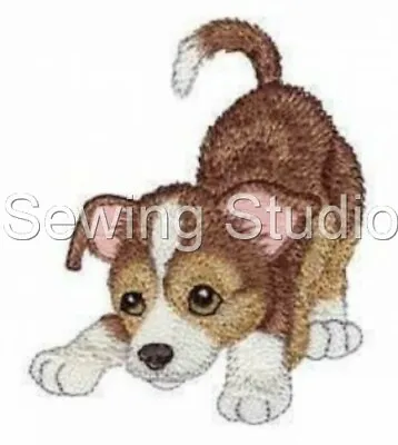 £8 • Buy Puppies On Parade Designs - Machine Embroidery Designs On Cd Or Usb