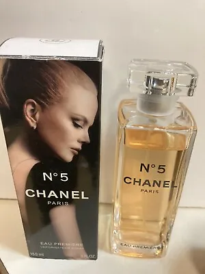 Vintage Chanel No5 Perfume Atomizer Spray 5 Ounces New Old Stock Eau Premiere • $70