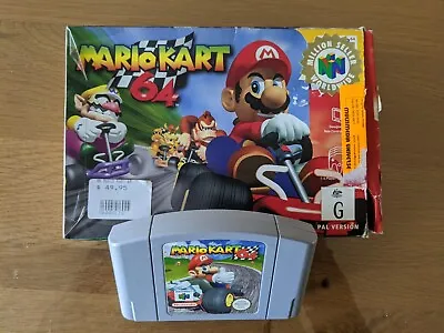 Mario Kart Nintendo 64 - Boxed Complete With Manuals. • $150