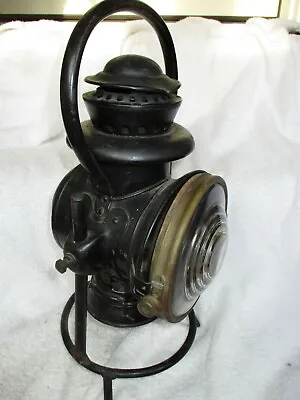 Antique Ford Model T Sidelight Side Lamp Oil Light With Metal Stand • $149.99