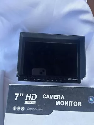 FEELWORLD 7  HD 1280x800 CAMERA MONITOR  IPS Super Slim Camera Monitor  • $45