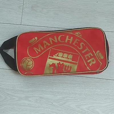 Manchester United Shoes Trainers Bag With Free Manchester United Money Wallet  • £13