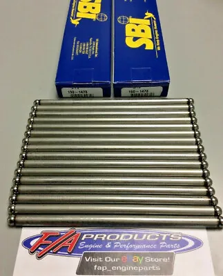 1986 Through 2001 302 5.0 HO Ford Pushrods Set Of 16 SB International 190-1473 • $44