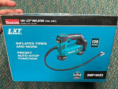 Makita DMP180ZX 18V LXT Li-Ion Inflator (Tool Only) New Free Shipping! • $89.89