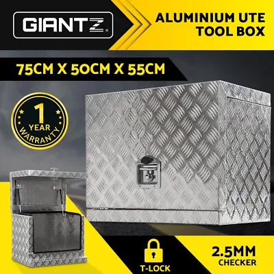 Giantz Aluminium Toolbox Ute Tool Box Storage Generator Truck Trailer Canopy • $279.95