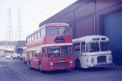 Eastern  Counties Norwich Central Workshops 35mm Bus Slide • £0.99