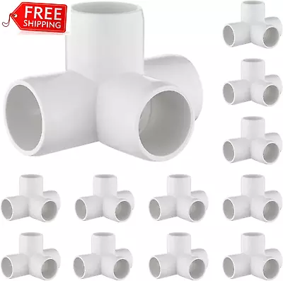 Build With Ease: 4-Way PVC Fittings For DIY Projects • $23.42