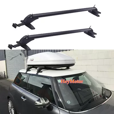 For Mini Cooper S R52 R53 2002-2008 Roof Rack Cross Bar Cargo Carrier 43.3  Lock • $128.88