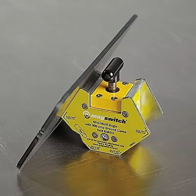 Mini Multi-Angle Welding Magnet 150 Lb Capacity Magswitch MAGSWITCH 8100351 • $67.67