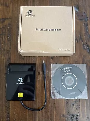 USB 2.0 Smart Card Reader DOD Military CAC Common Access-Bank Card-ID For Mac OS • $13.75