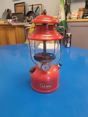 Vintage Coleman 200a Lantern Dated 1 ~ 60 January 1960. Tall Vent. • $79.99