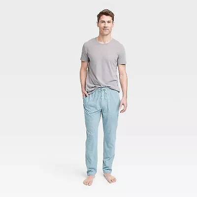 Men's Sandwash Turquoise Crewneck Top Pajama Set - Goodfellow & Co • $13.99