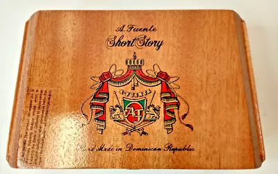 One A Fuente Hemingway Short Story Empty Cigar Box Wedge Craft Organize Decor • $9.99