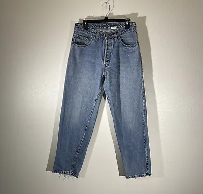 Vintage Levis 501 XX Jeans Denim Distressed Pants Med Wash Fits 30x31 90s VTG • $94.95