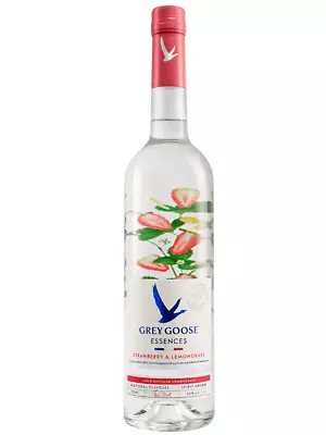 Grey Goose Essences Strawberry & Lemongrass Flavoured Premium French Vodka 1L • $79.99