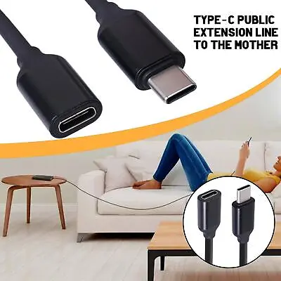 $3.87 • Buy Type C Male To Female PD Charging USB C Extension Cable Sync Extender Cord New