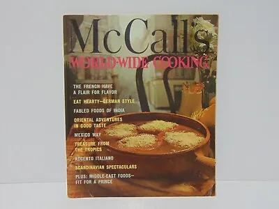 McCall's Worldwide Cooking 1972 McCall's Cookbook M12 (1) • $5
