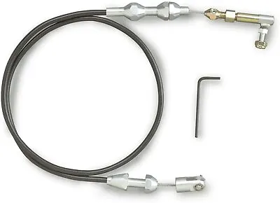 Lokar TC-1000U 24  Universal Throttle Cable Assembly Kit Stainless Braided 24   • $76.58