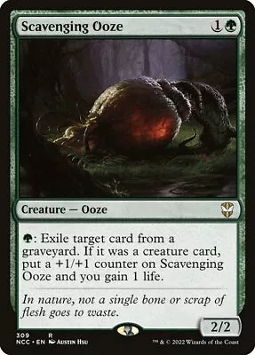 Scavenging Ooze MTG Commander: Streets Of New Capenna Rare NM X4 - Magic Card • $2.98