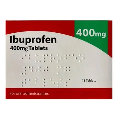 Ibuprofen 400mg Anti Inflammatory 48 Tablets  - Pain Relief *Brands Vary* • £3.99