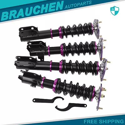 Complete Coilover Kits For 2002-2007 Subaru Impreza Adj Height Shocks Struts • $225.28