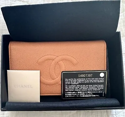 Chanel Beige Wallet/purse New  • £498