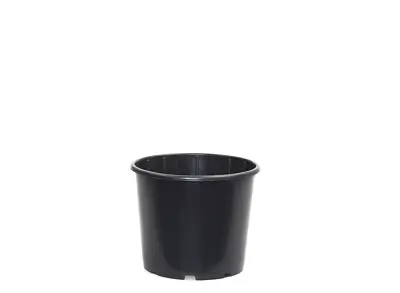 Black Plastic Plant Pot Flower Pots 1 2 3 4 5 7.5 10 12 15 20 32 45 60 80 Litre • £11