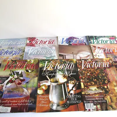 Victoria Bliss Magazine Back ISsues 1997 11 Issues Romantic-read* • $29.99