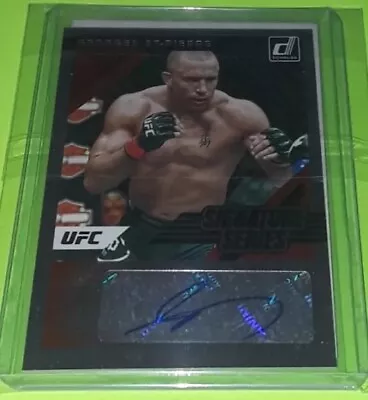 UFC Georges St Pierre Auto 2022 Donruss Card Signature Series Autograph Legend • $229.99