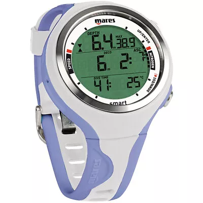 OPEN BOX Mares Smart Wrist Scuba Dive Computers-White / Lilac • $299.95